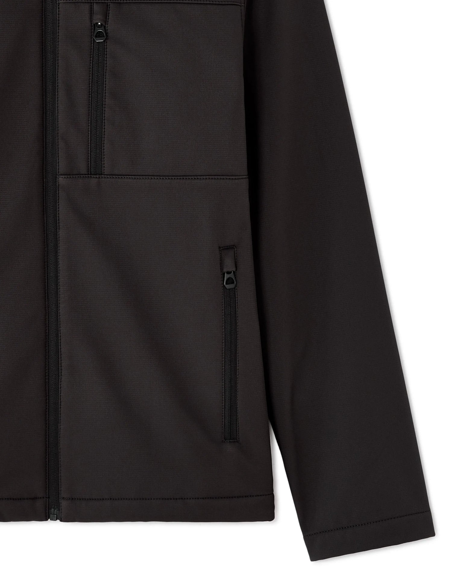 Celio_Black_Hooded Softshell Jacket_MUSHELL_BLACK_07
