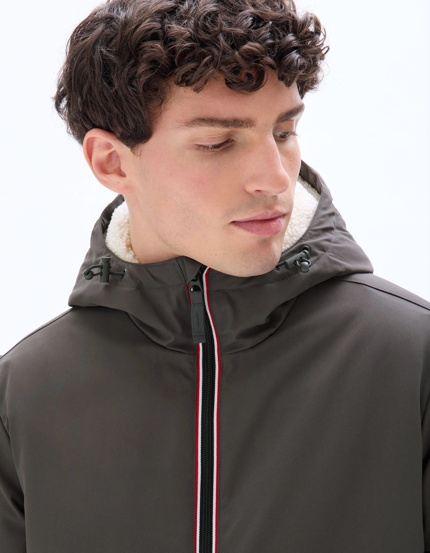 Celio_Anthracite_Sherpa-Lined Hooded Jacket_MUTEKSHRT_ANTHRACITE_04