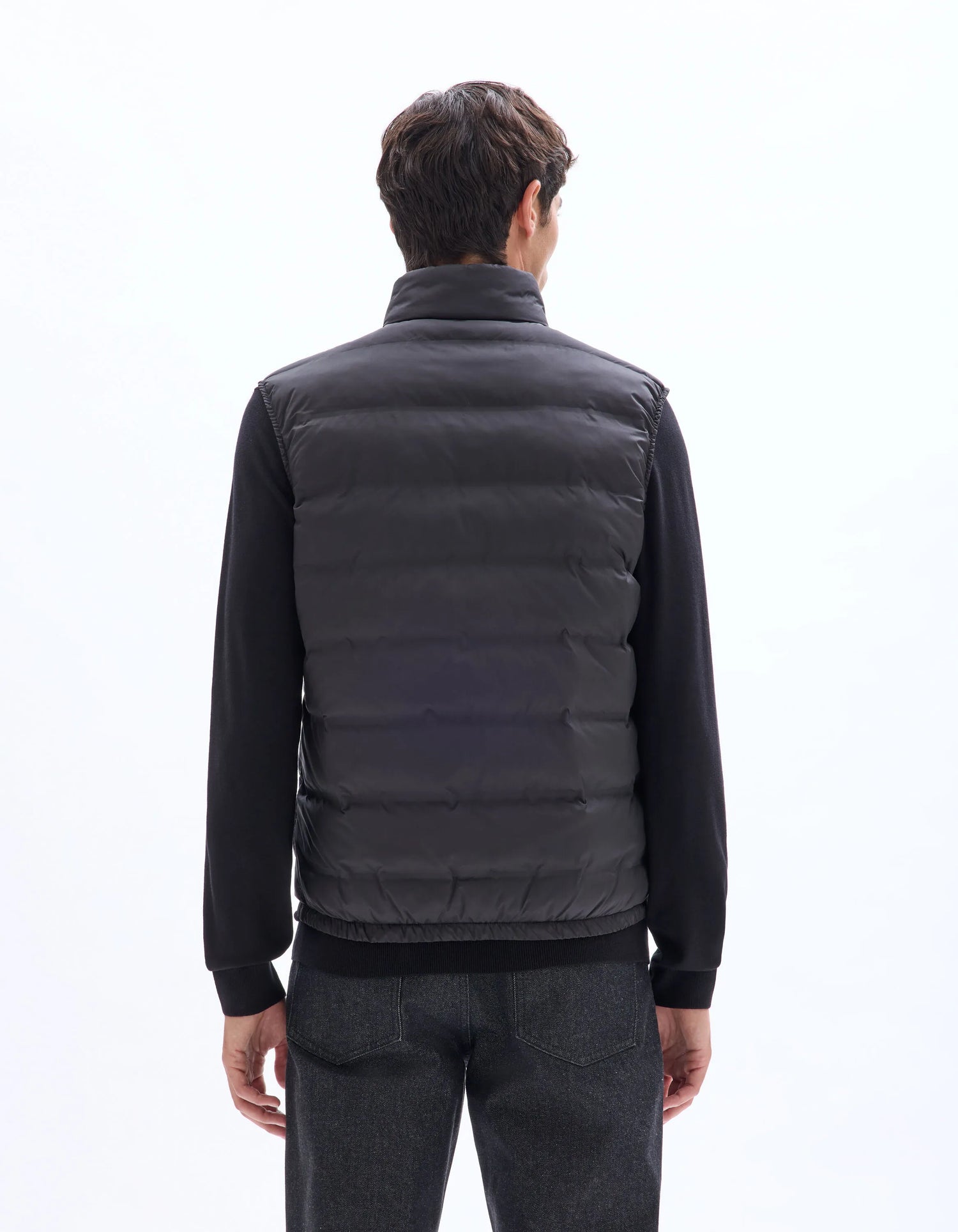 Celio_Black_Lightweight Sleeveless Down Jacket_MUWELDSL_BLACK_03