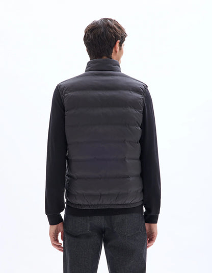 Celio_Black_Lightweight Sleeveless Down Jacket_MUWELDSL_BLACK_03