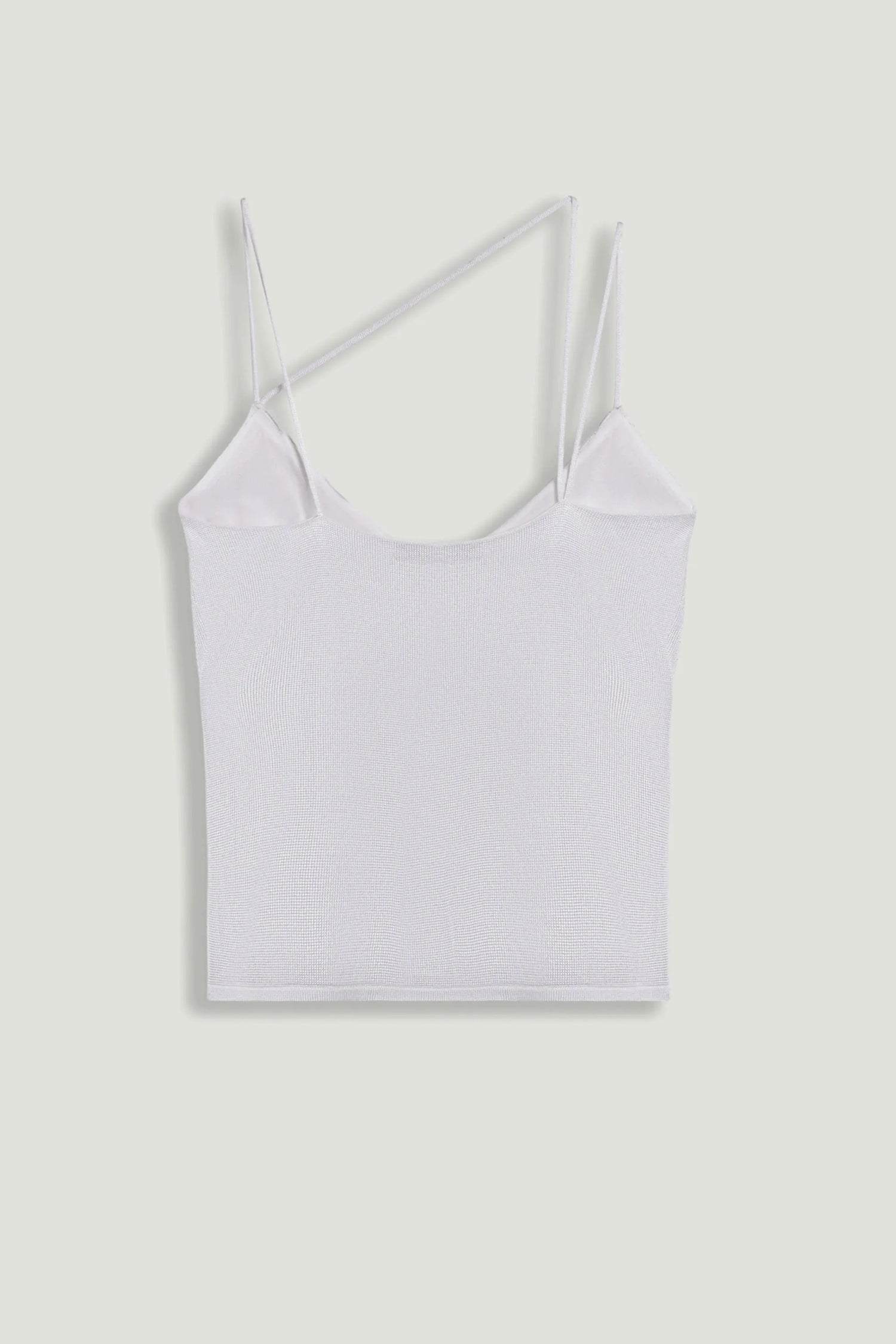 Nocturne Off-White Women Strappy Knit Top SKU: N26YD50196_0014 Image 02