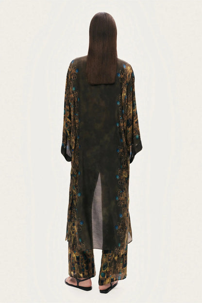 Nocturne Multi-Coloured Women Printed Long Kimono SKU: N26YN11147_0007 Image 06