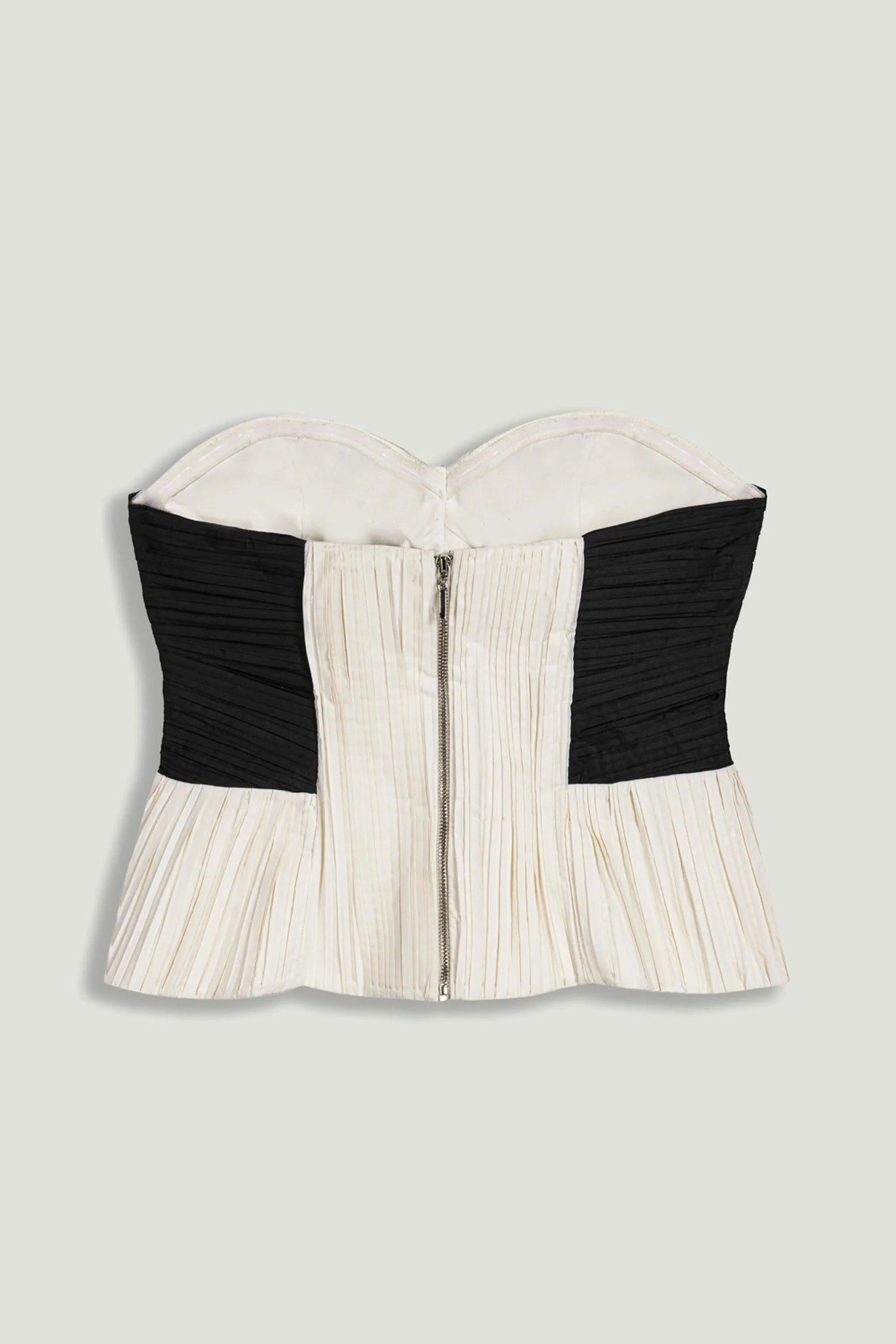 Nocturne Multi-Coloured Women Structured Strapless Contrast Bustier Top SKU: N26YN19011_0007 Image 08