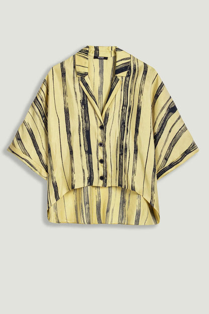 Nocturne Multi-Coloured Women Printed Short Sleeve Shirt SKU: N26YN25236_0007 Image 01