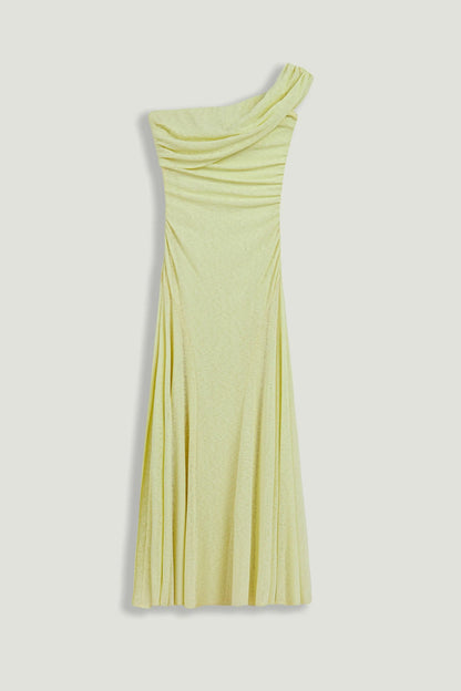 Nocturne Yellow Women Sleeveless Maxi Dress SKU: N26YN2783_0013 Image 05