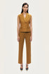 Nocturne Camel Women Tailored Ankle-Length Pants SKU: N26YN3472_0053 Image 03