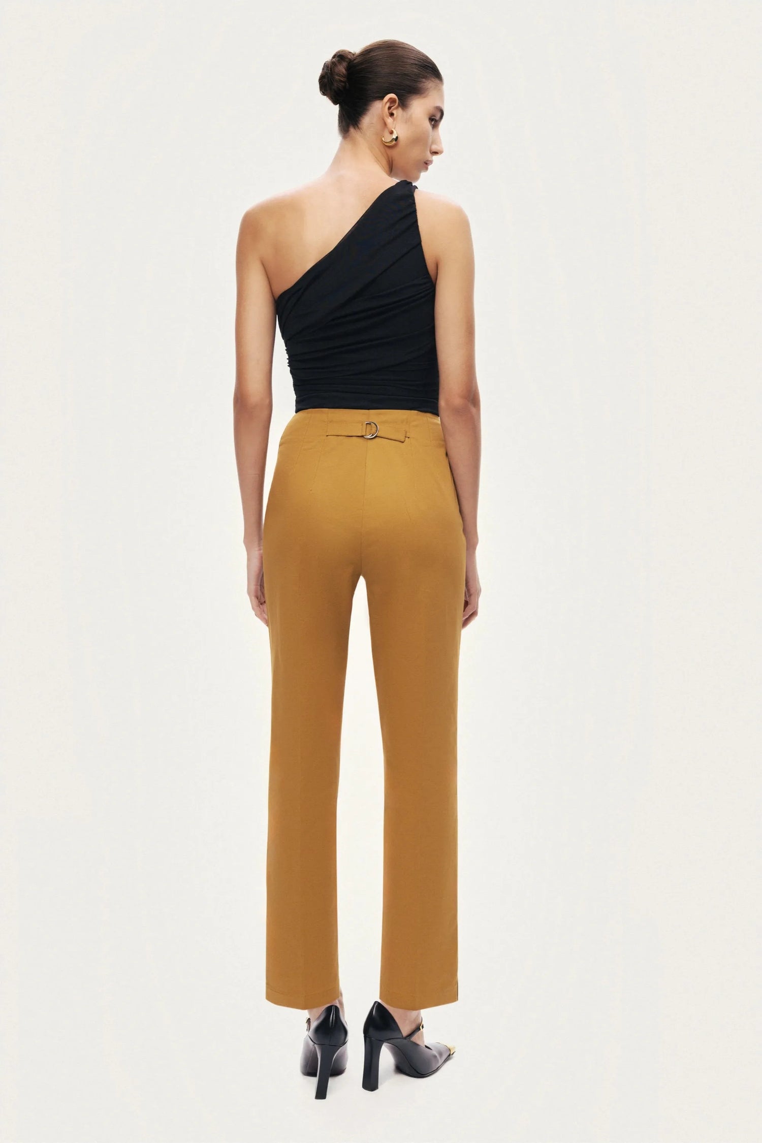 Nocturne Camel Women Tailored Ankle-Length Pants SKU: N26YN3472_0053 Image 06