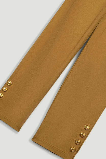 Nocturne Camel Women Tailored Ankle-Length Pants SKU: N26YN3472_0053 Image 10