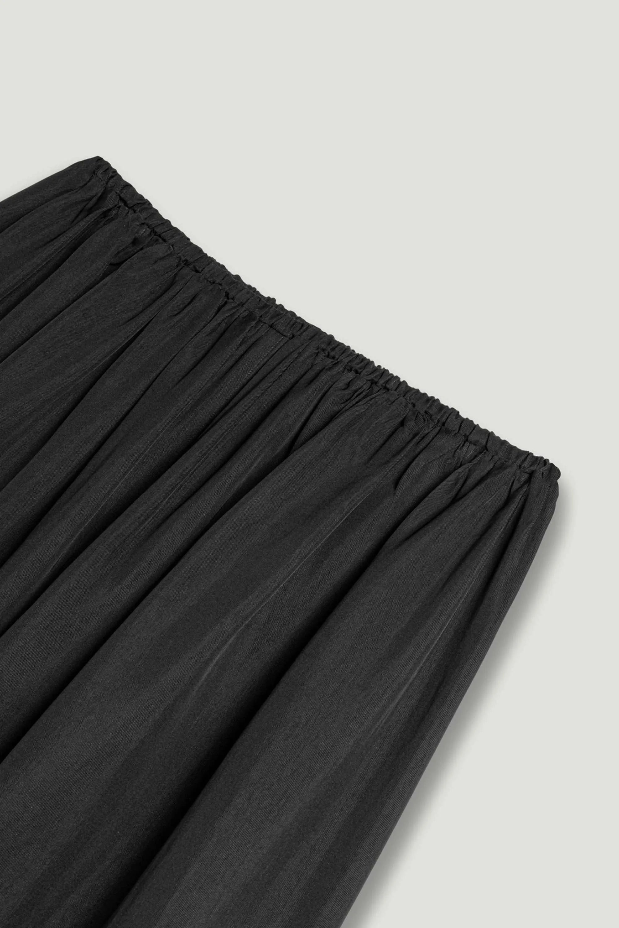 Nocturne Black Women Elasticated Wide-Leg Pants SKU: N26YN3474_0002 Image 12