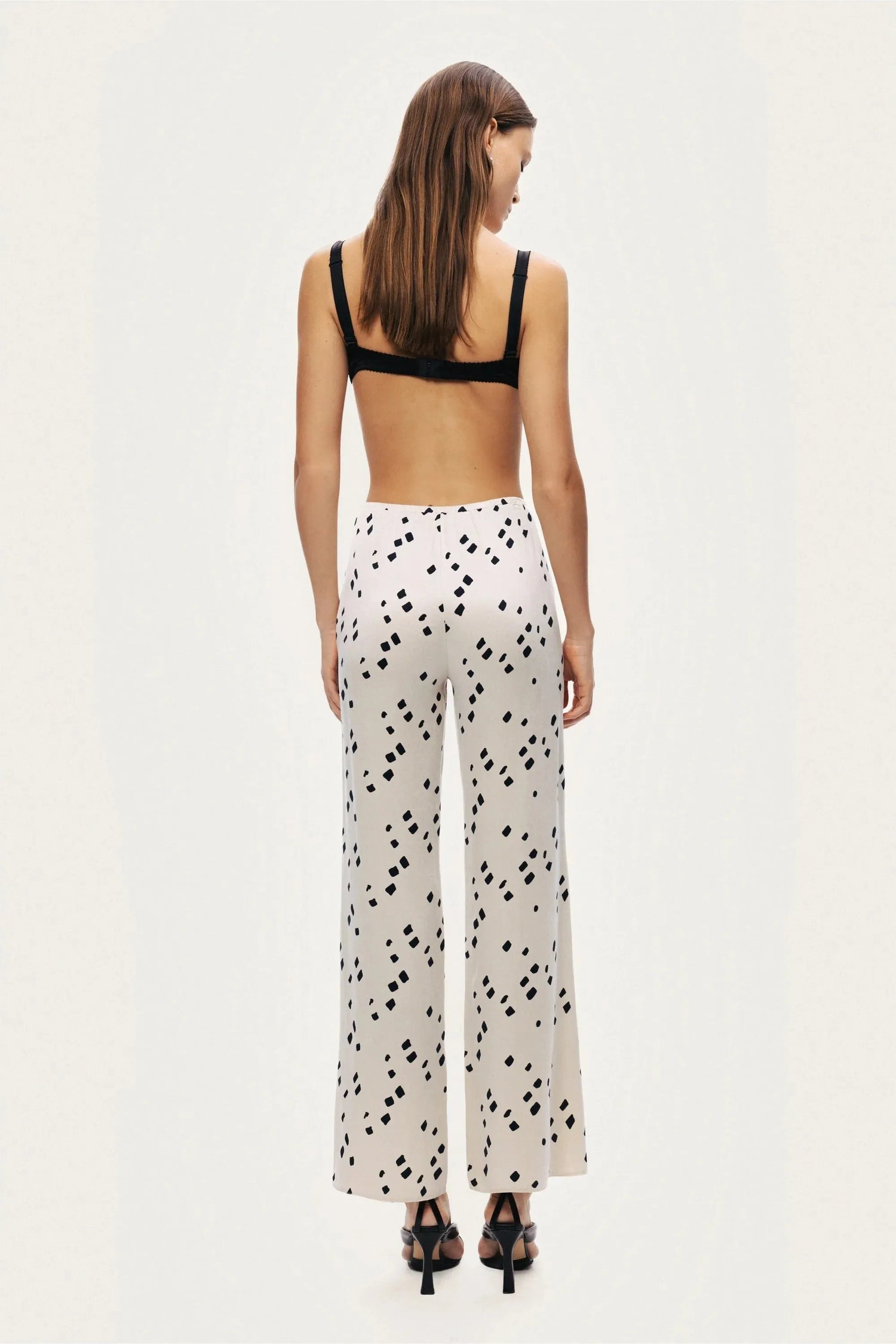 Nocturne Multi-Coloured Women Printed Wide-Leg Pants SKU: N26YN3475_0007 Image 06