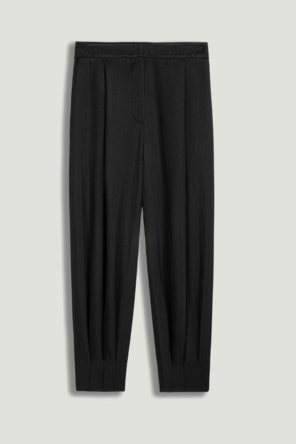 Nocturne Black Women Fluid Balloon-Leg Pants SKU: N26YN3478_0002 Image 01