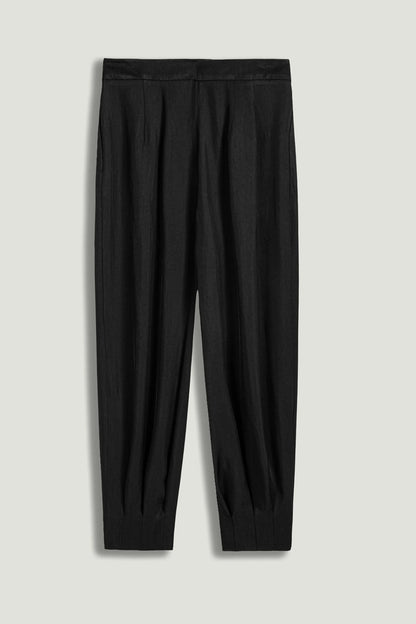 Nocturne Black Women Fluid Balloon-Leg Pants SKU: N26YN3478_0002 Image 08