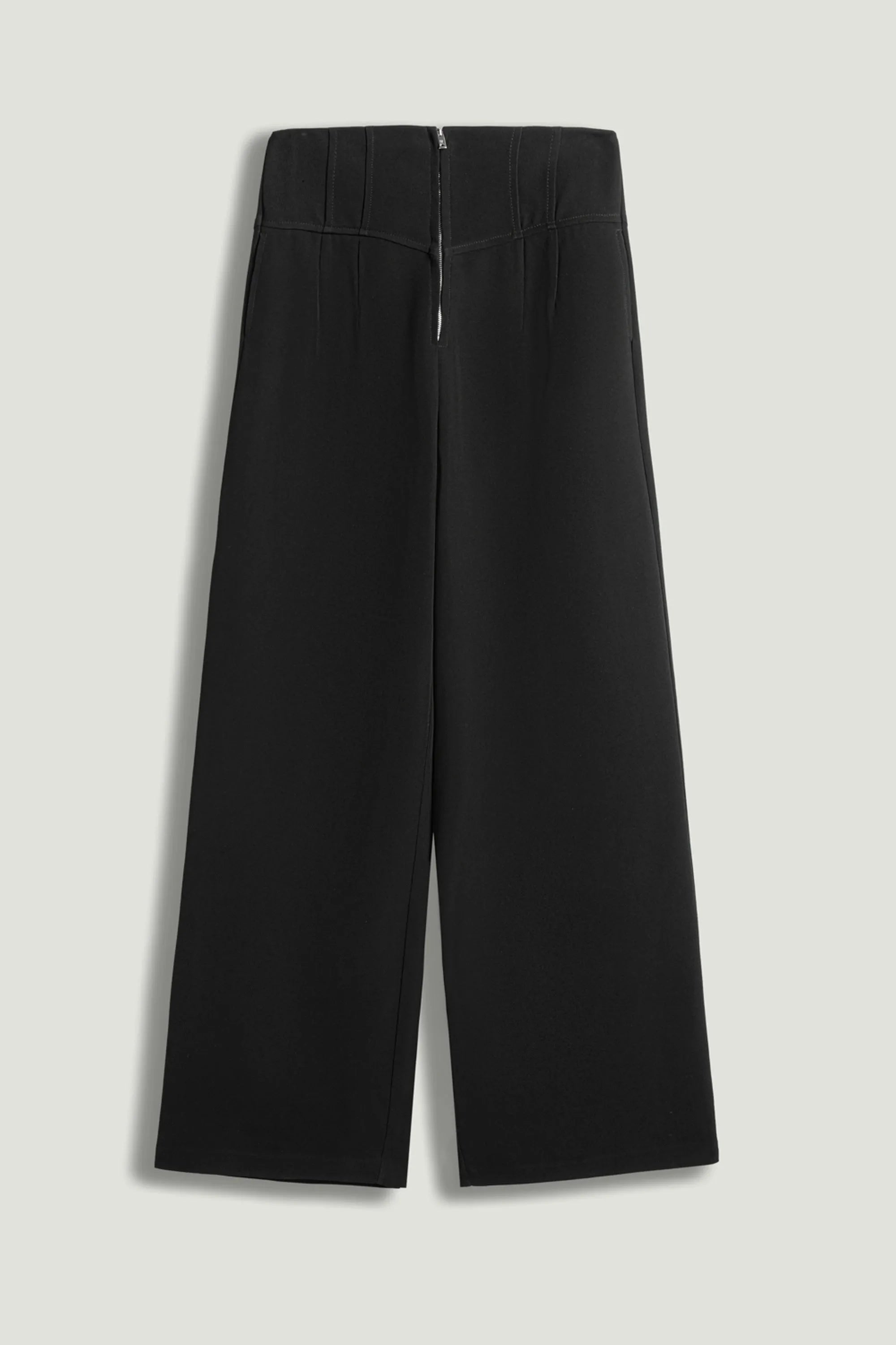 Nocturne Black Women High-Waist Wide-Leg Pants SKU: N26YN3480_0002 Image 01