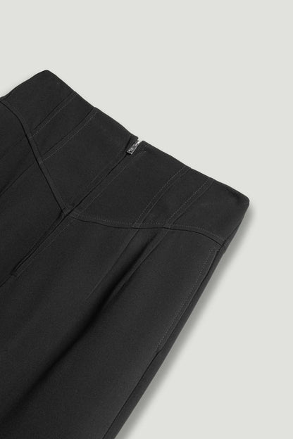 Nocturne Black Women High-Waist Wide-Leg Pants SKU: N26YN3480_0002 Image 07