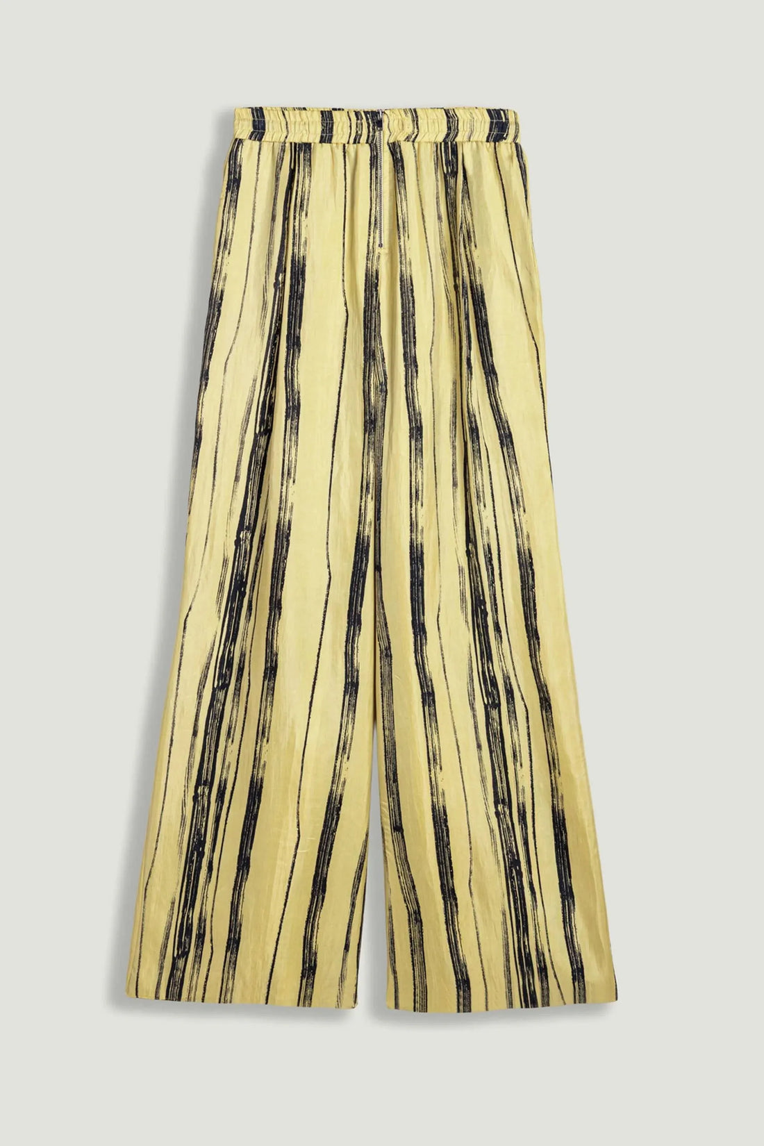 Nocturne Multi-Coloured Women Striped Wide-Leg Pants SKU: N26YN3484_0007 Image 01