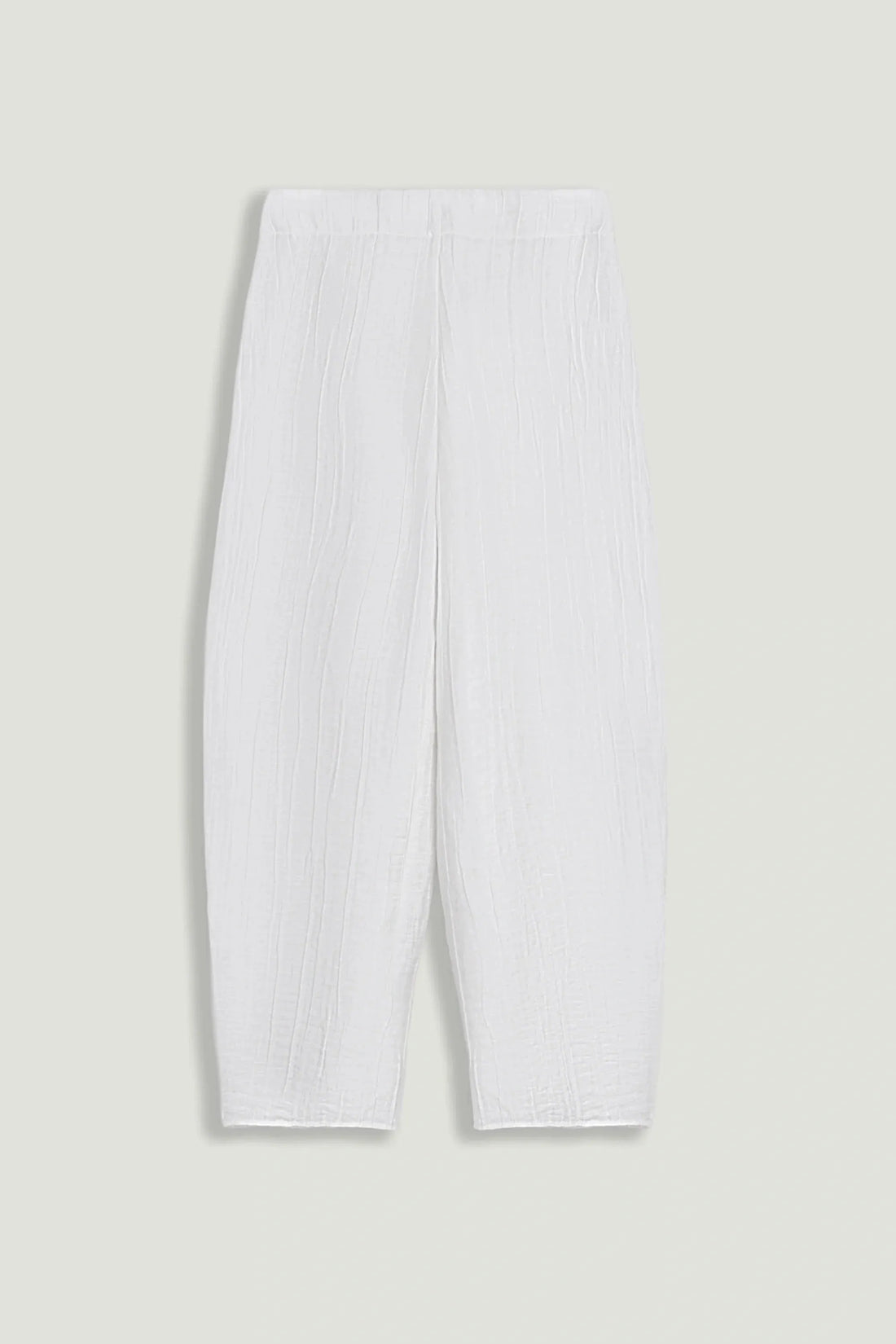 Nocturne White Women Relaxed Linen Pants SKU: N26YN3485_0001 Image 01