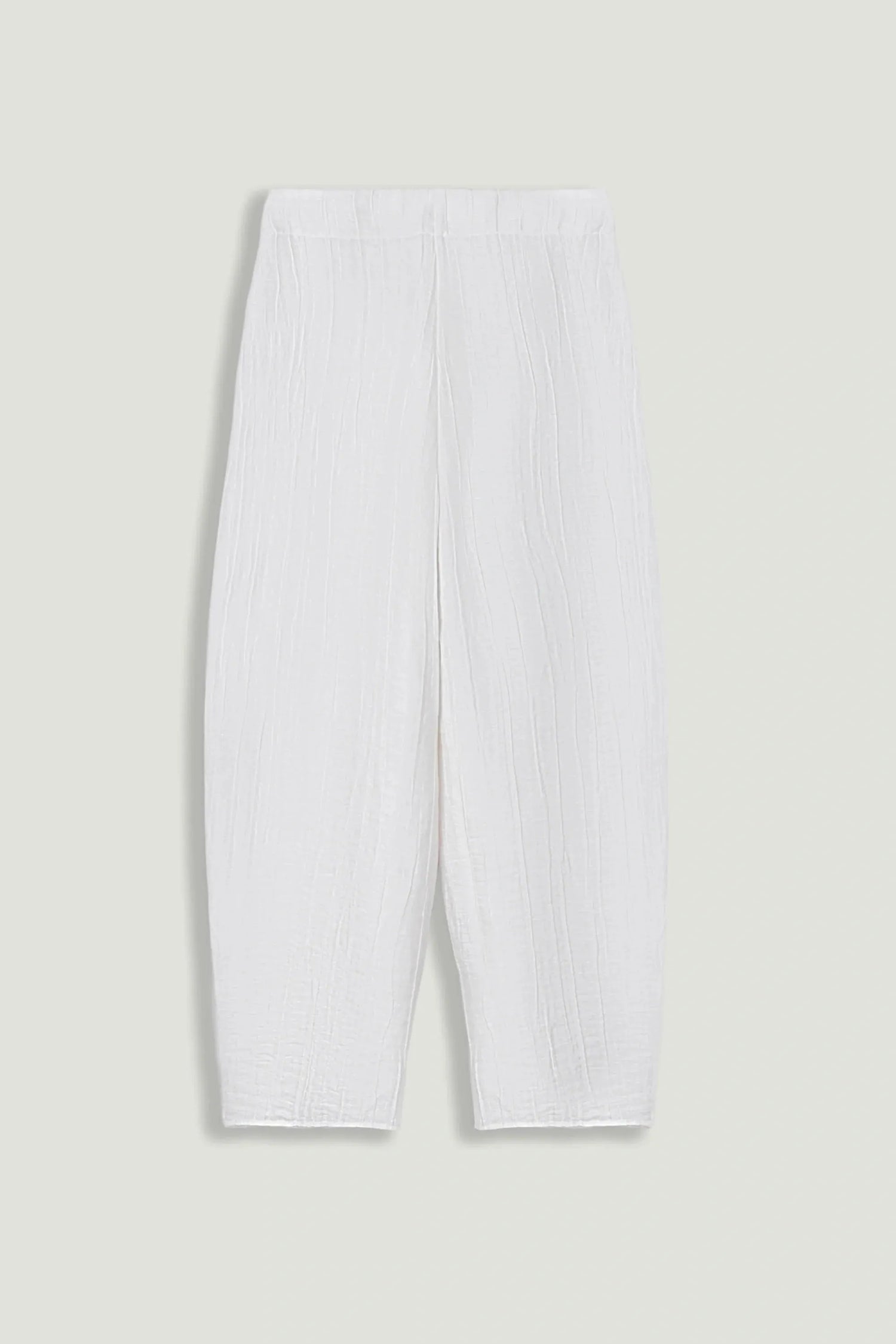 Nocturne White Women Relaxed Linen Pants SKU: N26YN3485_0001 Image 08
