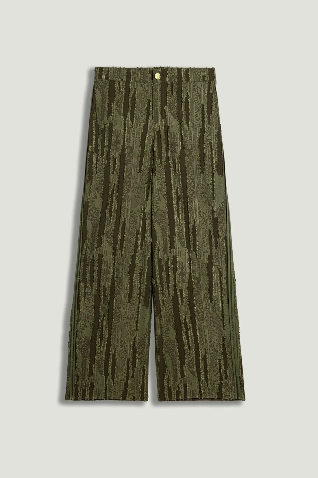 Nocturne Khaki Women Textured Wide-Leg Pants SKU: N26YN3488_0010 Image 01