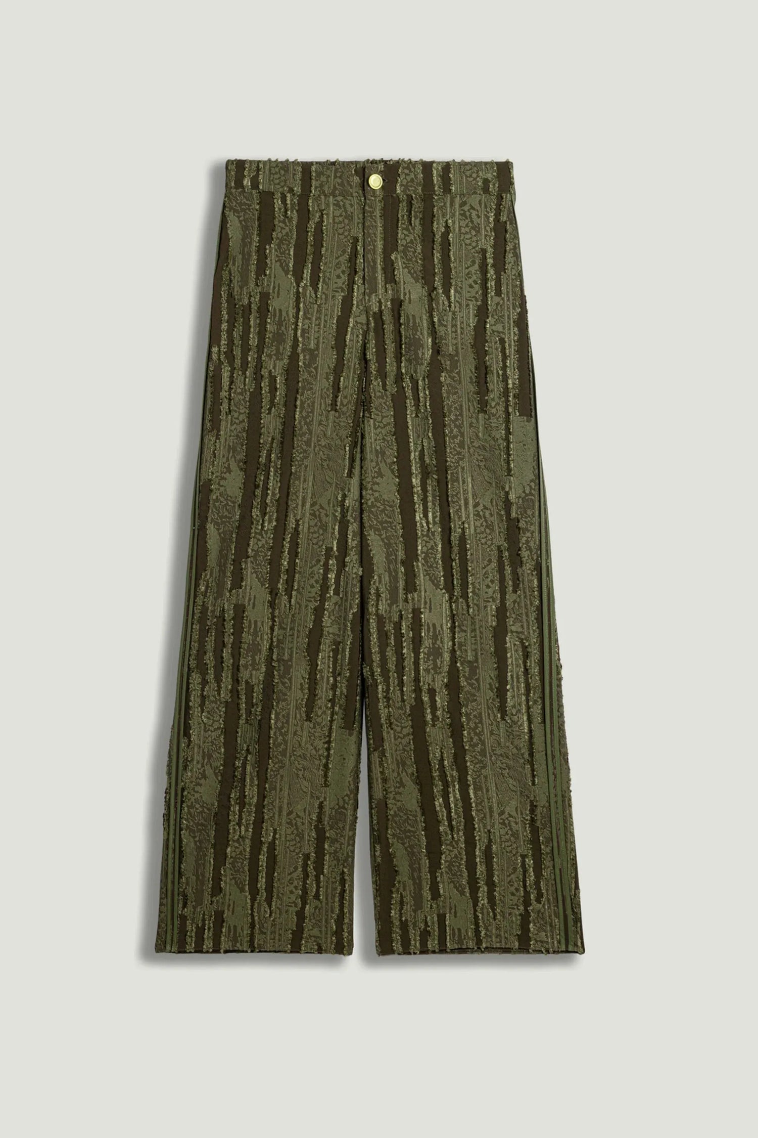 Nocturne Khaki Women Textured Wide-Leg Pants SKU: N26YN3488_0010 Image 01