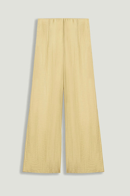Nocturne Yellow Women Relaxed Straight-Leg Pants SKU: N26YN3491_0013 Image 01