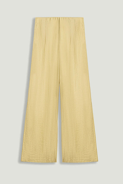 Nocturne Yellow Women Relaxed Straight-Leg Pants SKU: N26YN3491_0013 Image 10