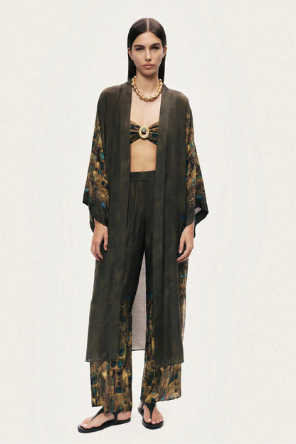 Nocturne Multi-Coloured Women Printed Straight-Leg Pants SKU: N26YN3493_0007 Image 02