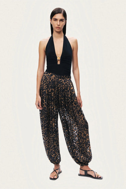 Nocturne Multi-Coloured Women Printed Relaxed Balloon-Leg Pants SKU: N26YN3494_0007 Image 02