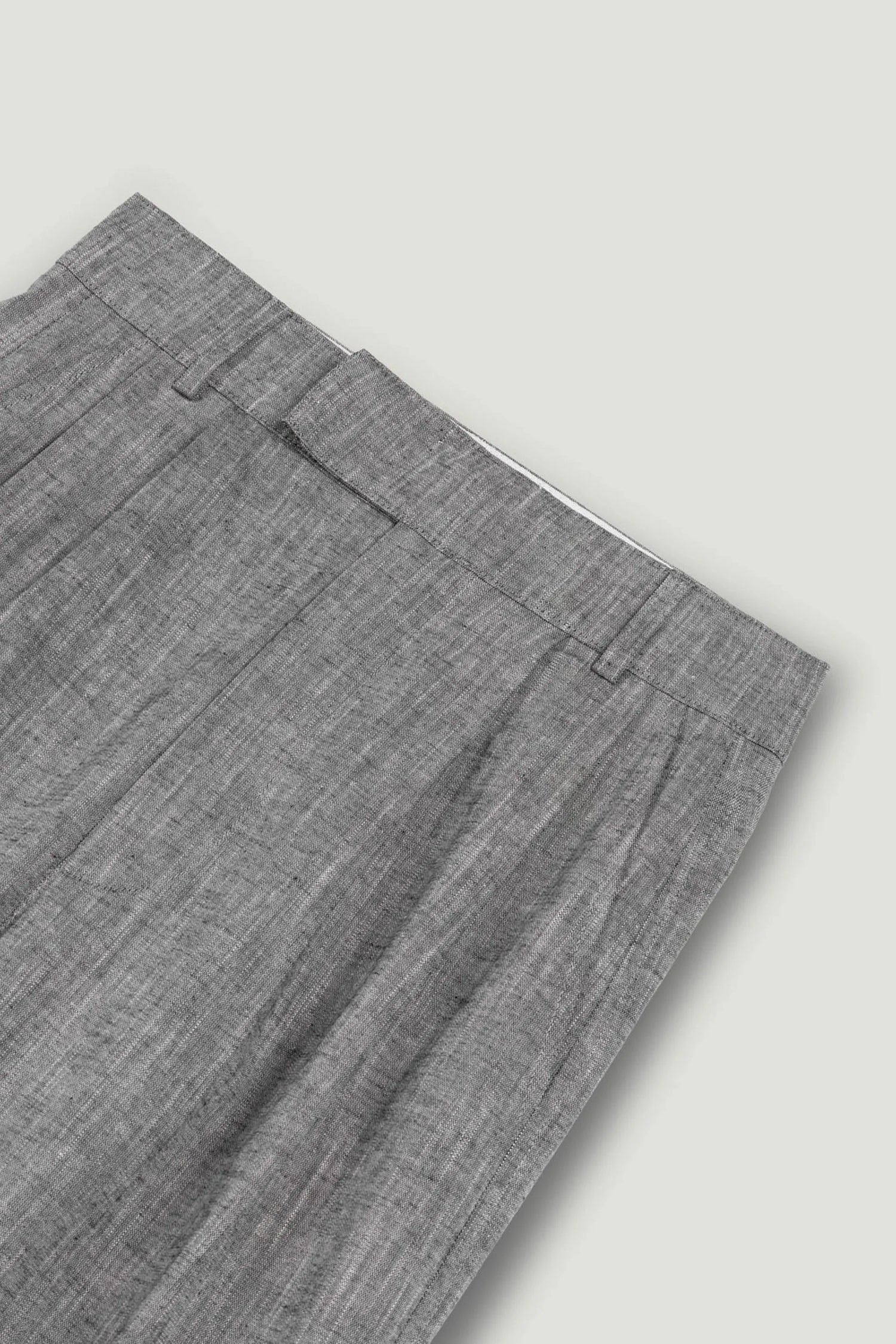 Nocturne Grey Melange Women Wide-Leg Tailored Pants SKU: N26YN3499_0112 Image 08