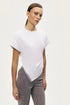 Nocturne Grey Melange Women Tailored Linen Blend Capri Pants SKU: N26YN3502_0112 Image 04
