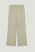 Nocturne Off-White Women Jacquard Wide-Leg Trousers SKU: N26YN3504_0014 Image 01