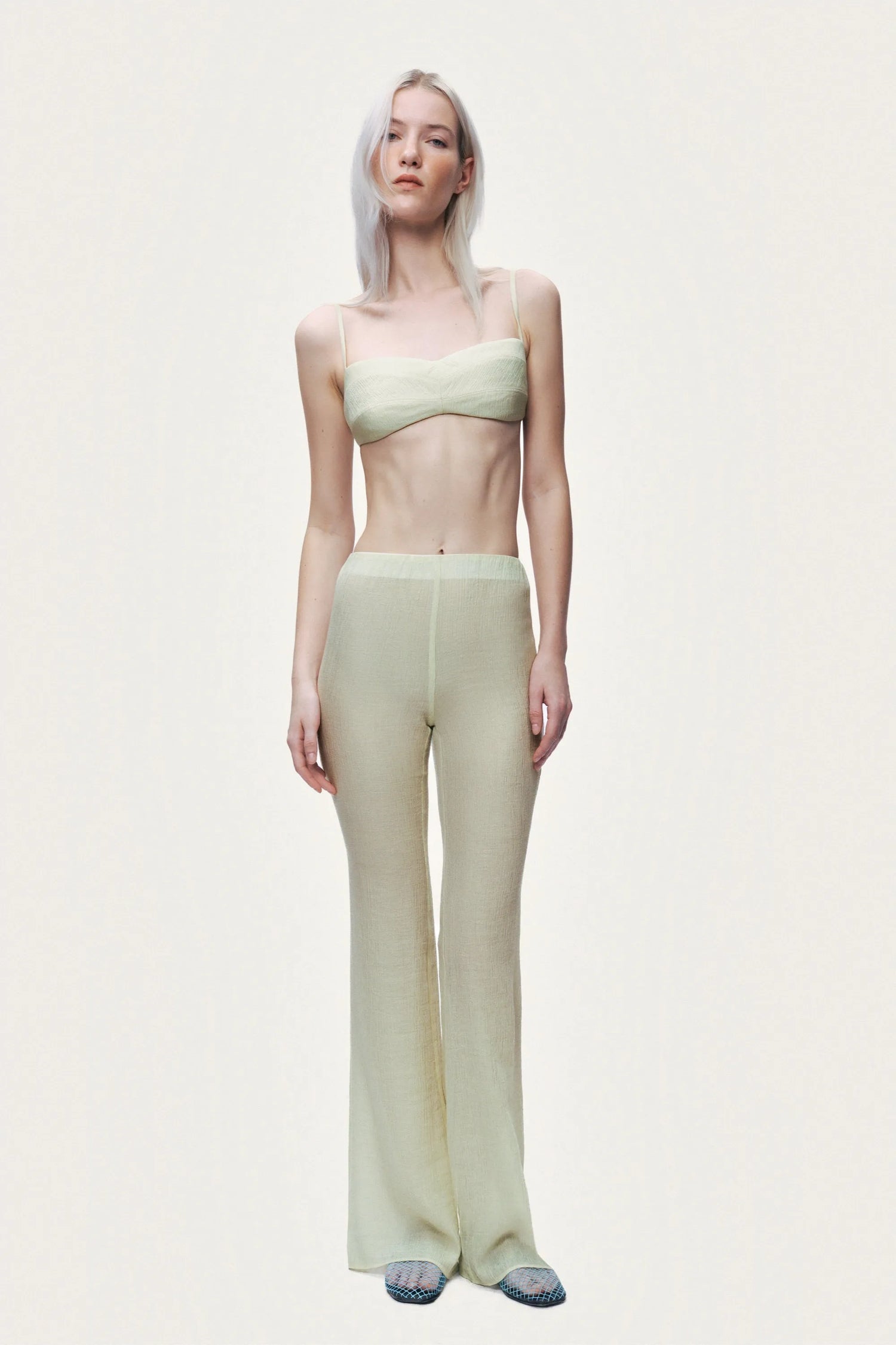 Nocturne Multi-Coloured Women High-Waist Flare Trousers SKU: N26YN3511_0120 Image 02