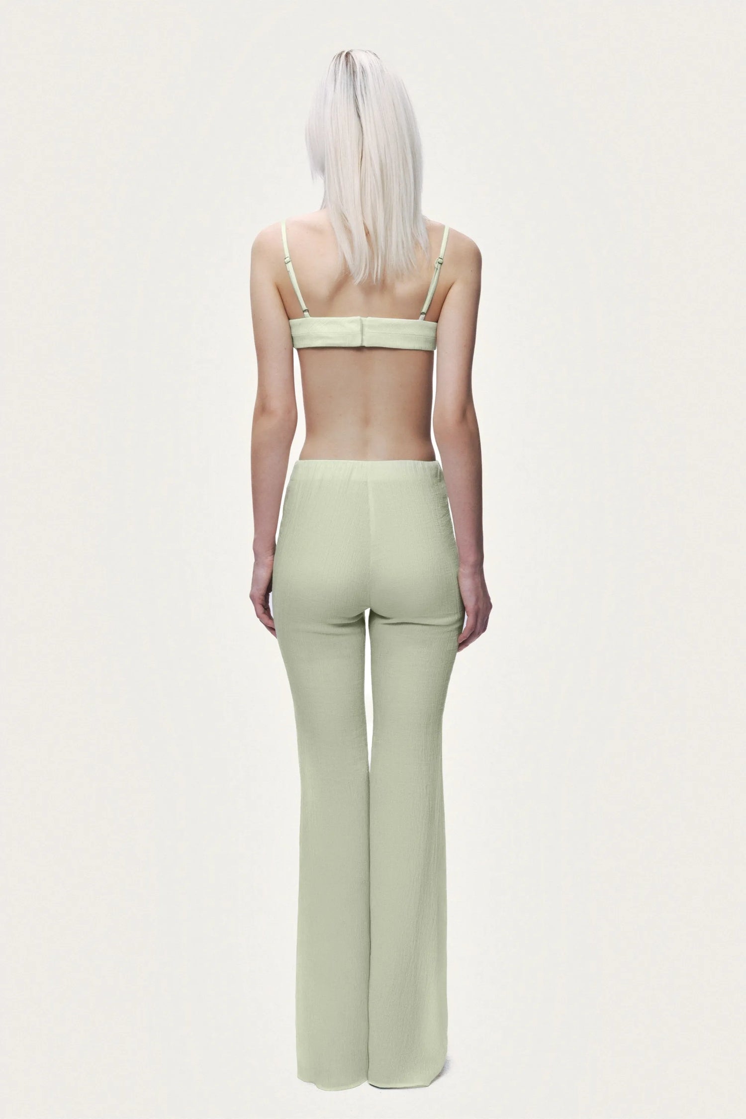 Nocturne Multi-Coloured Women High-Waist Flare Trousers SKU: N26YN3511_0120 Image 05