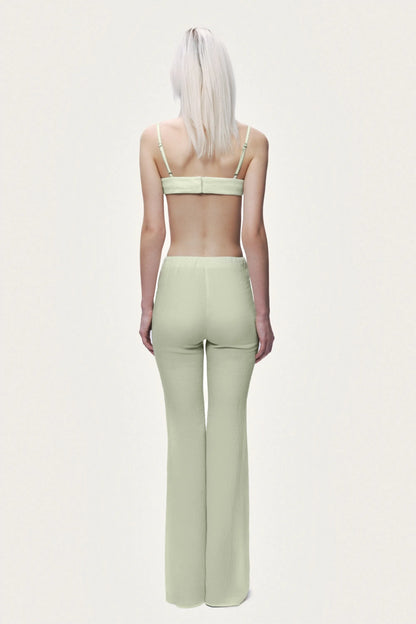 Nocturne Multi-Coloured Women High-Waist Flare Trousers SKU: N26YN3511_0120 Image 05