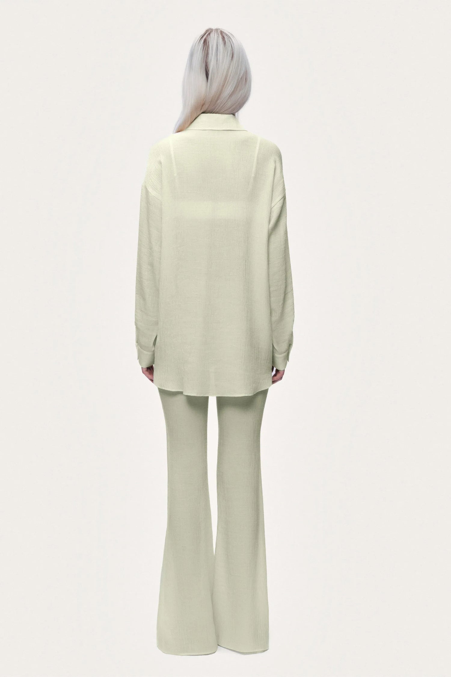 Nocturne Multi-Coloured Women High-Waist Flare Trousers SKU: N26YN3511_0120 Image 08