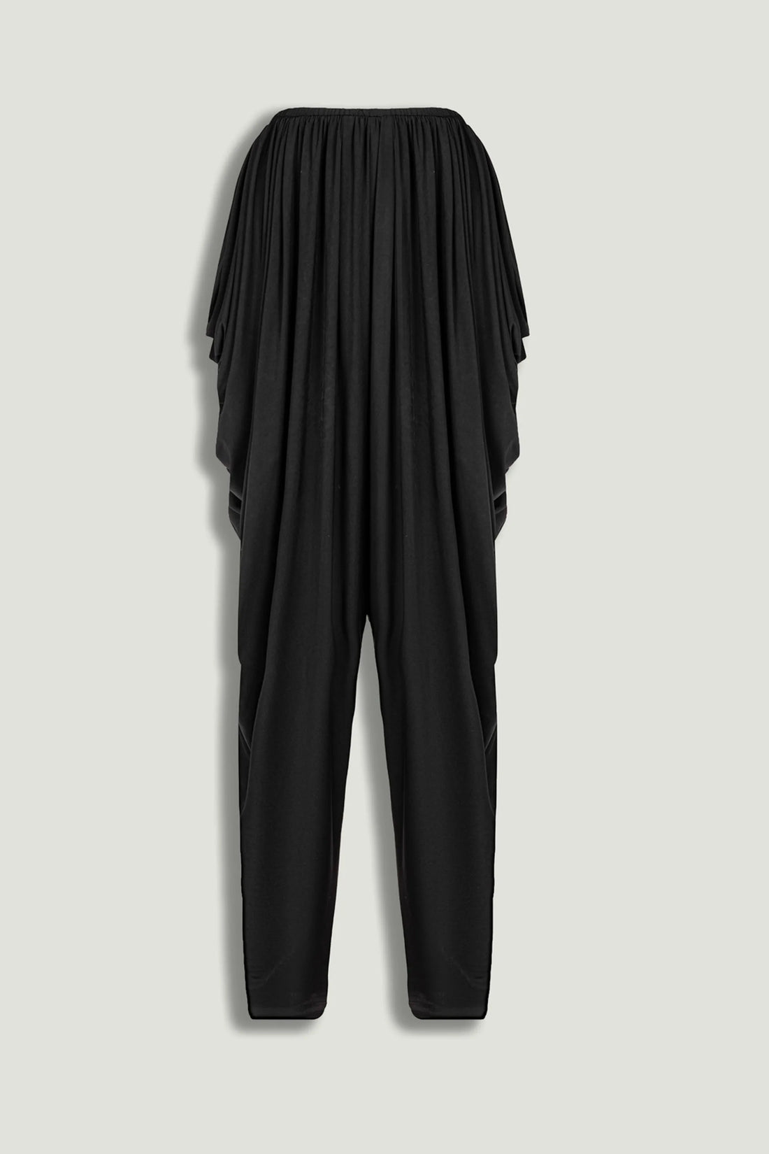 Nocturne Black Women Draped Relaxed-Fit Pants SKU: N26YN3515_0002 Image 01