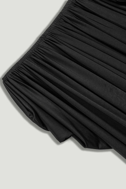 Nocturne Black Women Draped Relaxed-Fit Pants SKU: N26YN3515_0002 Image 10