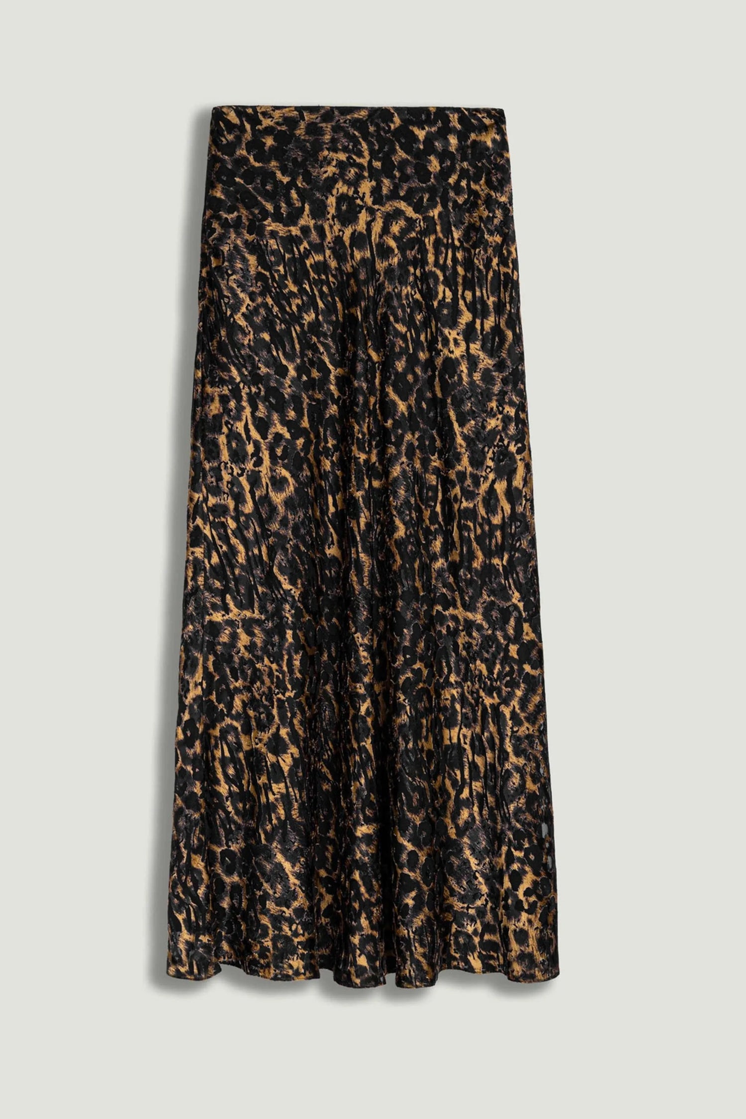 Nocturne Multi-Coloured Women Printed Leopard Midi Skirt SKU: N26YN4255_0007 Image 06