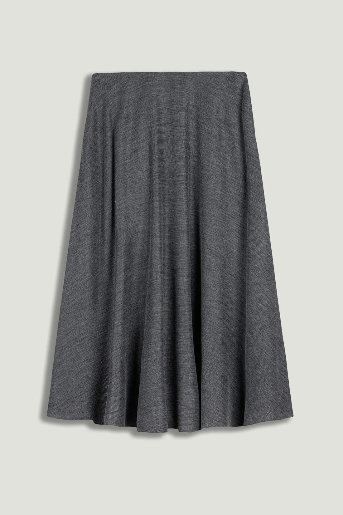 Nocturne Grey Women Flowing Midi Skirt SKU: N26YN4266_0008 Image 01