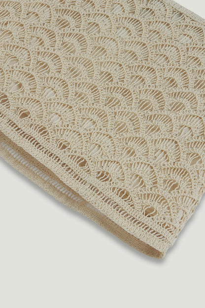 Nocturne Off-White Women High-Waisted Lace Mini Skirt SKU: N26YN4269_0014 Image 13