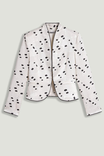 Nocturne Multi-Coloured Women Printed Tailored Jacket SKU: N26YN5360_0007 Image 01