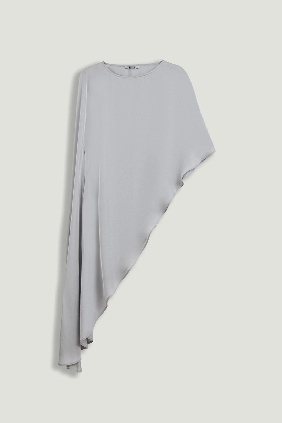 Nocturne Grey Women Draped Cape Blouse SKU: N26YN6231_0008 Image 01