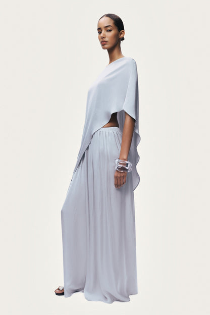 Draped Cape Blouse