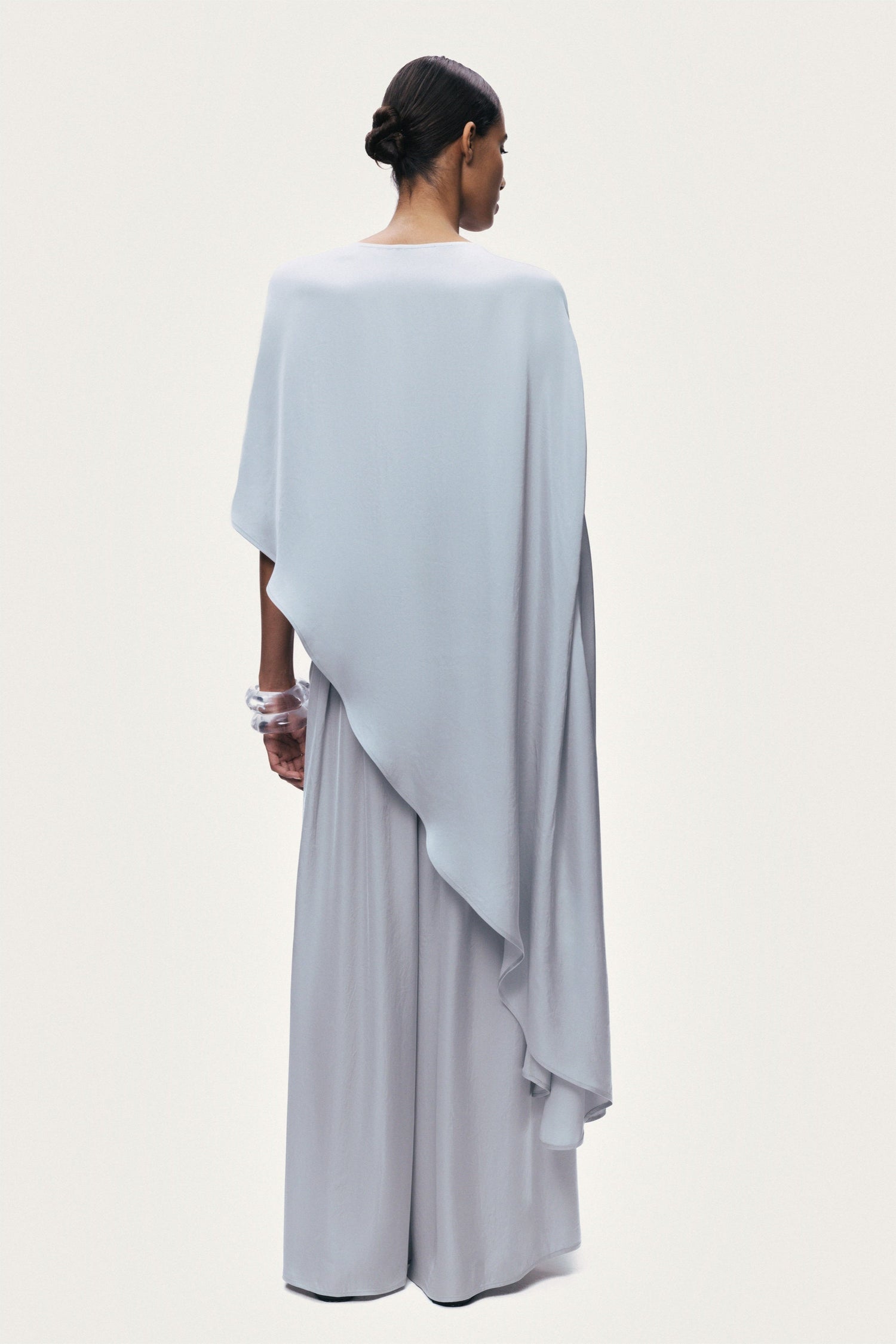 Draped Cape Blouse