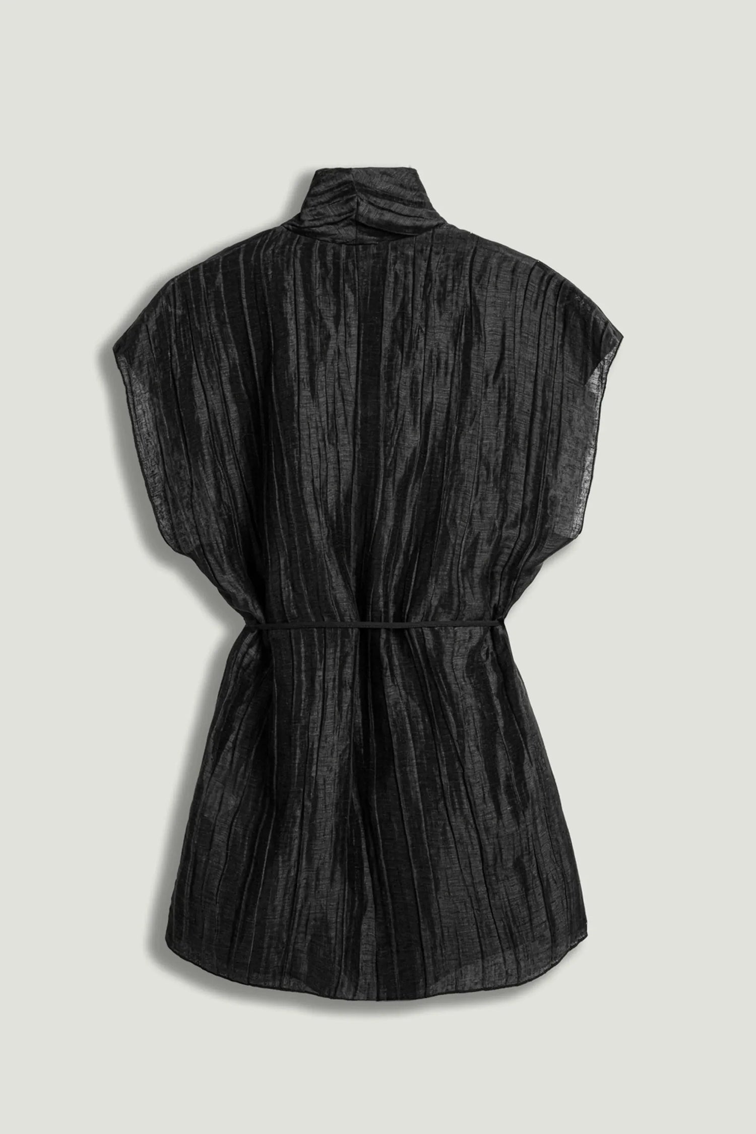 Nocturne Black Women Belted Vest SKU: N26YN7084_0002 Image 09