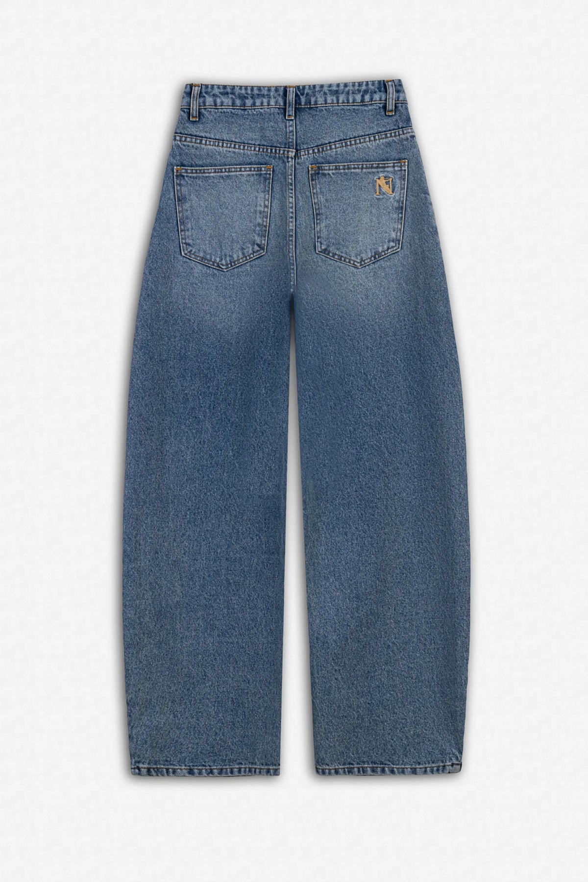 Nocturne Blue Women Balloon Leg Jeans SKU: N27KD18171_0011 Image 09