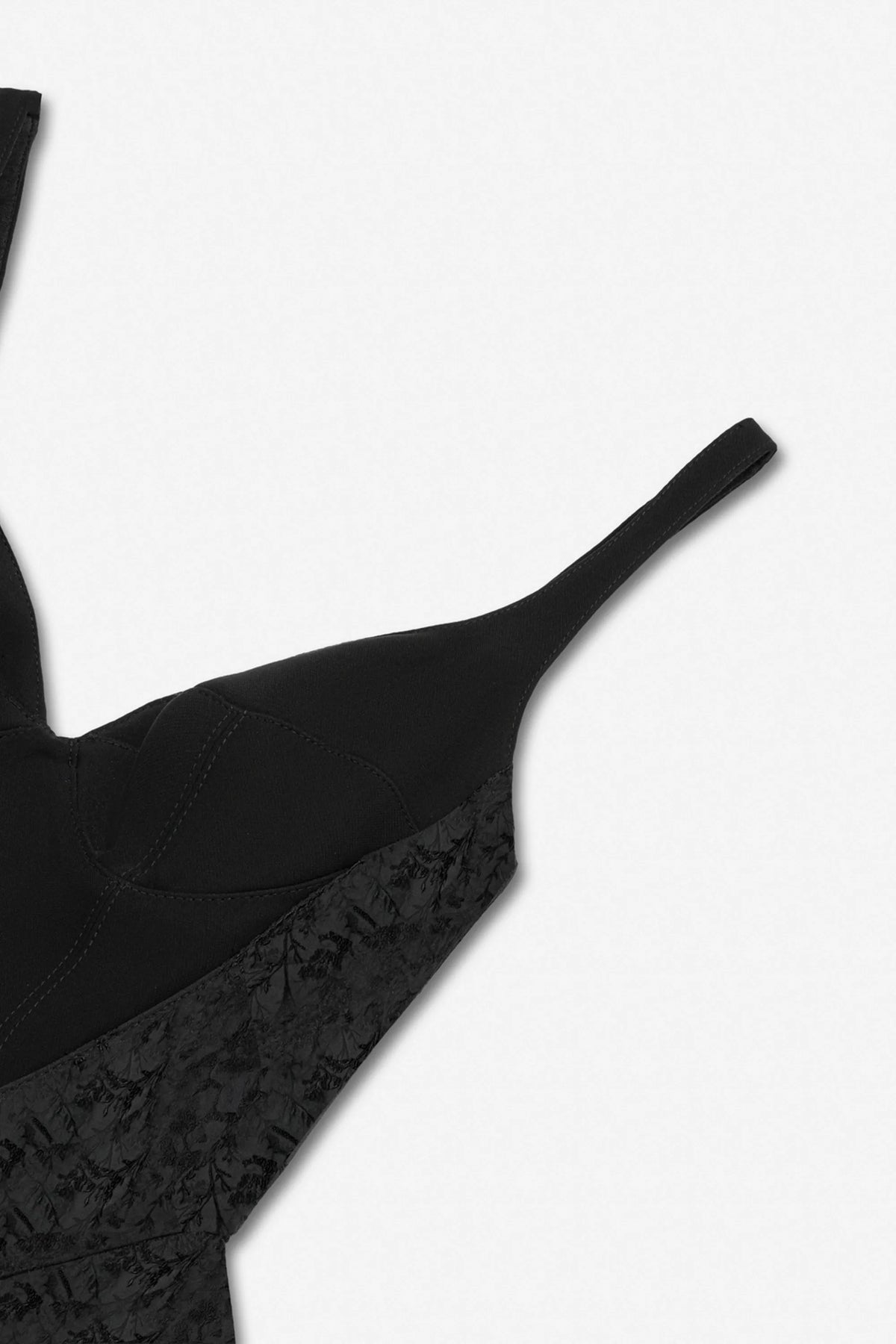 Nocturne Black Women Boned Sweetheart Bustier Top SKU: N27KN19036_0002 Image 07