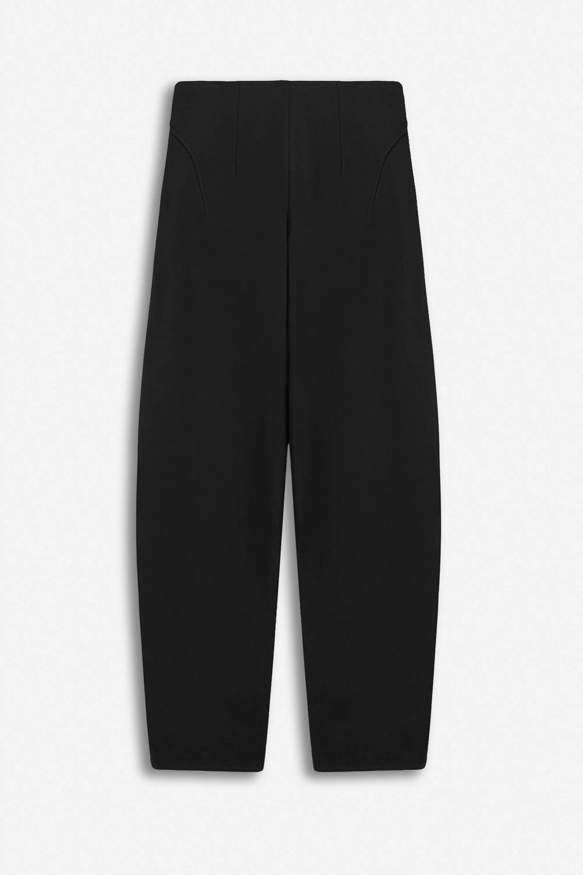 Nocturne Black Women Tailored Wide Leg Trousers SKU: N27KN3544_0002 Image 06