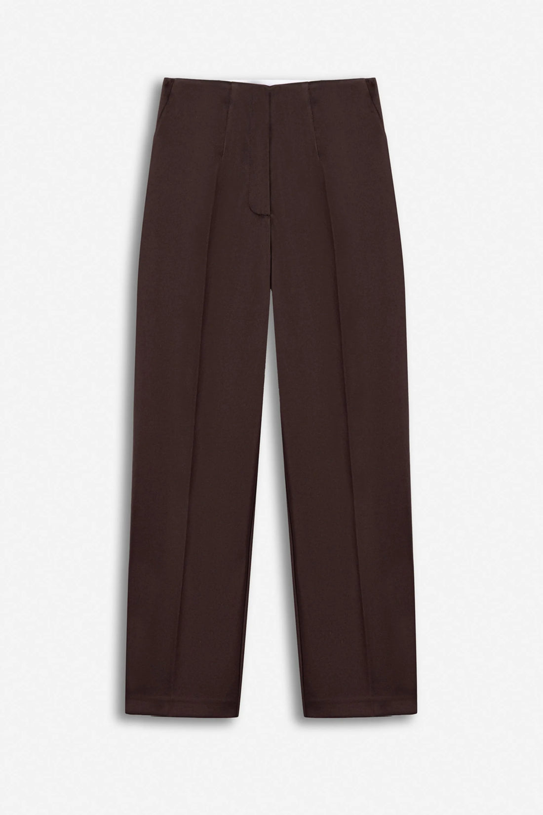 Nocturne Brown Women High Waist Trousers SKU: N27KN3572_0025 Image 01