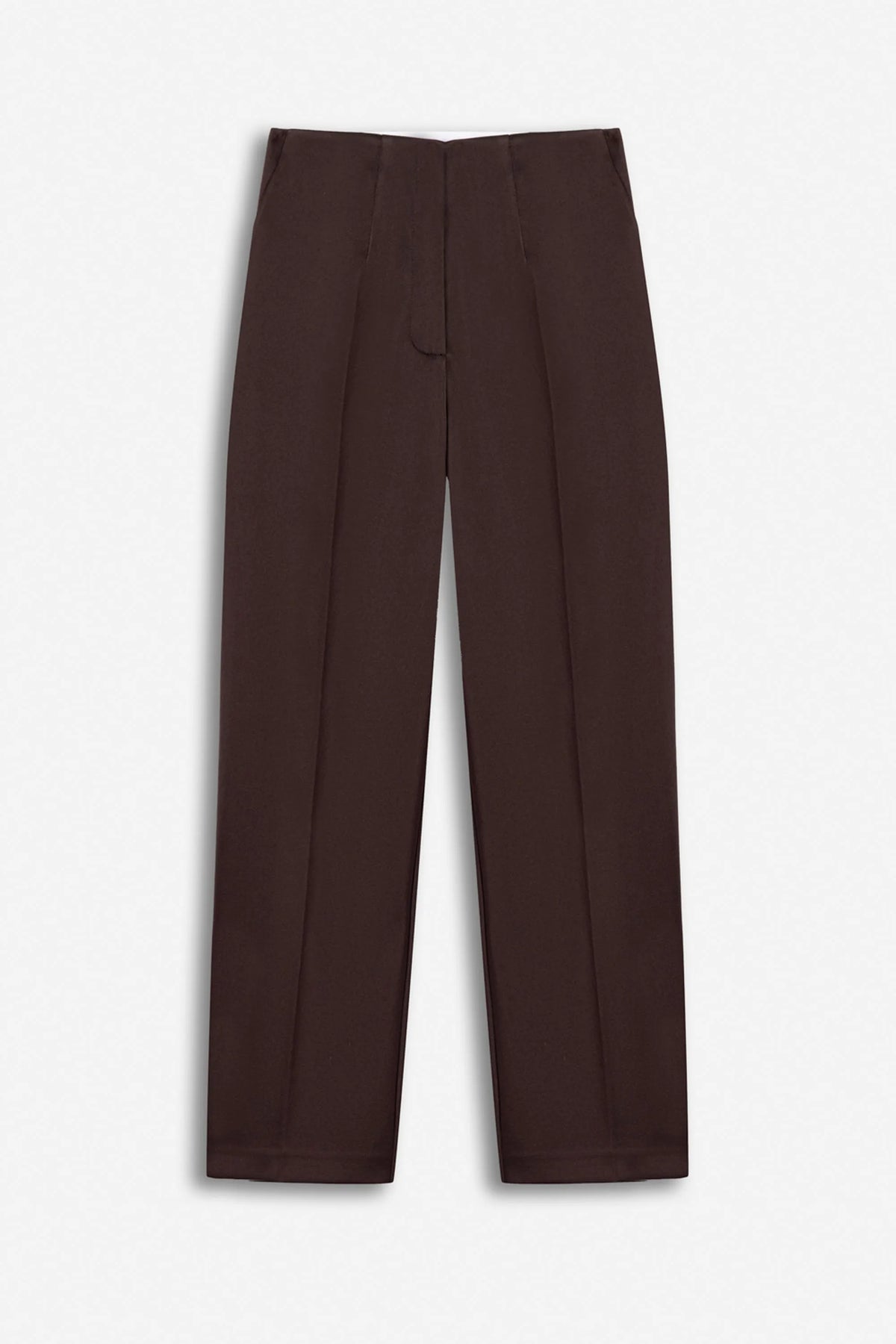 Nocturne Brown Women High Waist Trousers SKU: N27KN3572_0025 Image 01