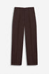 Nocturne Brown Women High Waist Trousers SKU: N27KN3572_0025 Image 01